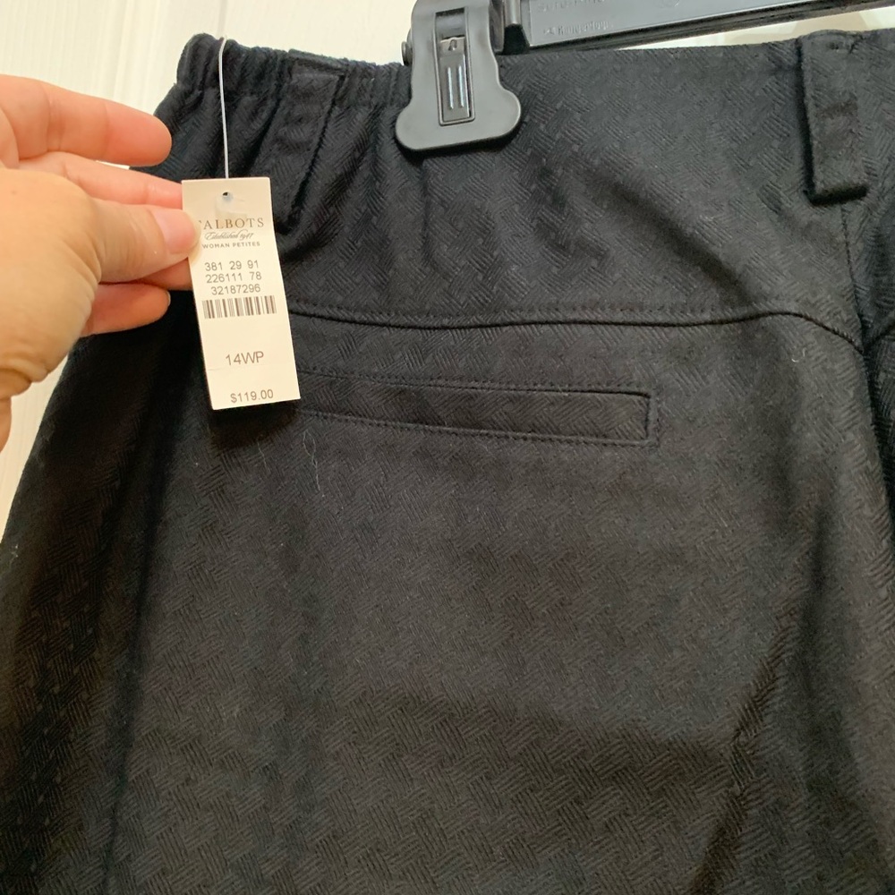 Talbots Black Capri Pants